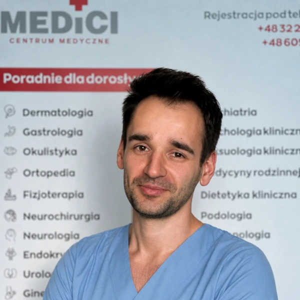 lekarz radiolog Kacper Palkij - Medici Radzionków