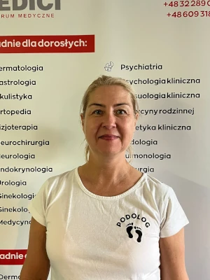 mgr Katarzyna Dobras - podolog, Centrum Medyczne Medici Radzionków
