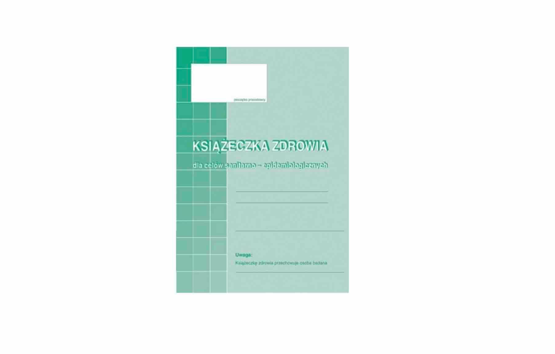 książeczka sanepidowska